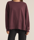 Berry Wine Sweatshirt Apex Ethical Boutique