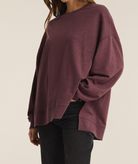 Berry Wine Sweatshirt Apex Ethical Boutique