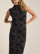 Black Floral Dress Apex Ethical Boutique