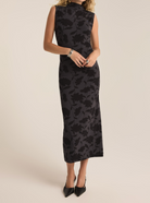 Black Floral Dress Apex Ethical Boutique