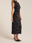 Black Floral Dress Apex Ethical Boutique