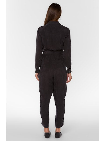 Black Utility Jumpsuit Apex Ethical Boutique