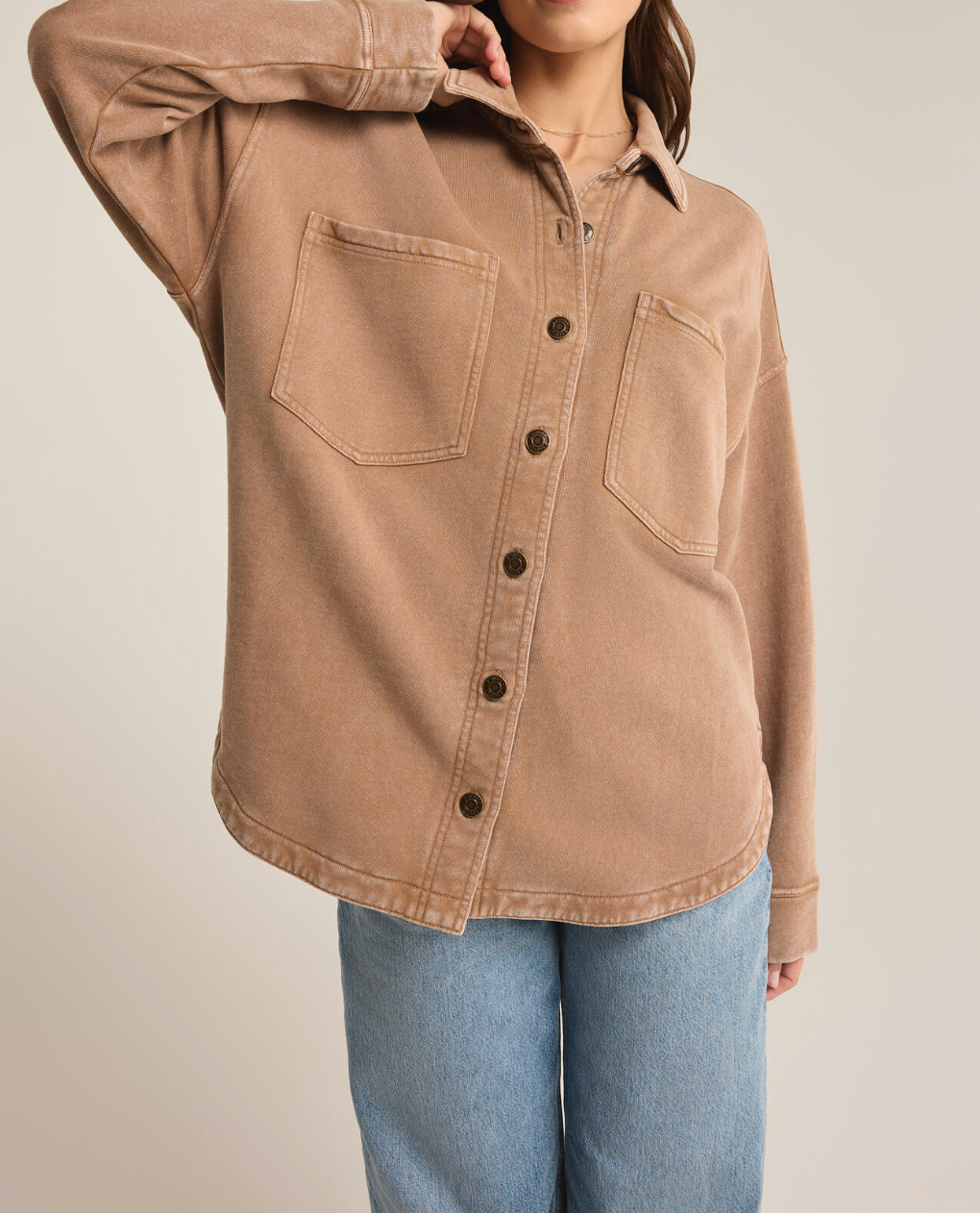 Brown Jacket Apex Ethical Boutique