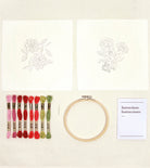 Calming Carnations Embroidery Kit