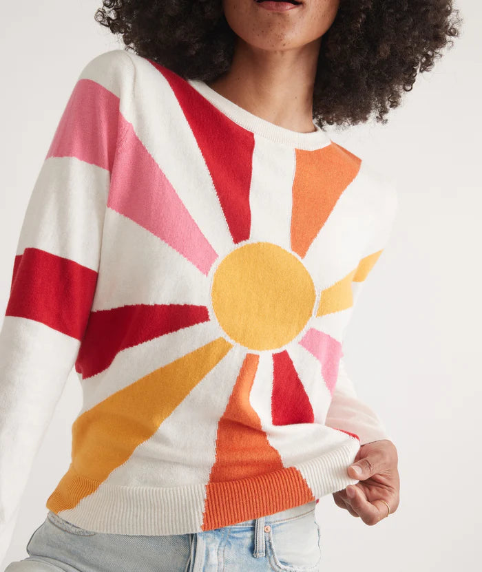 Colorful Sun Sweater Apex Ethical Boutique