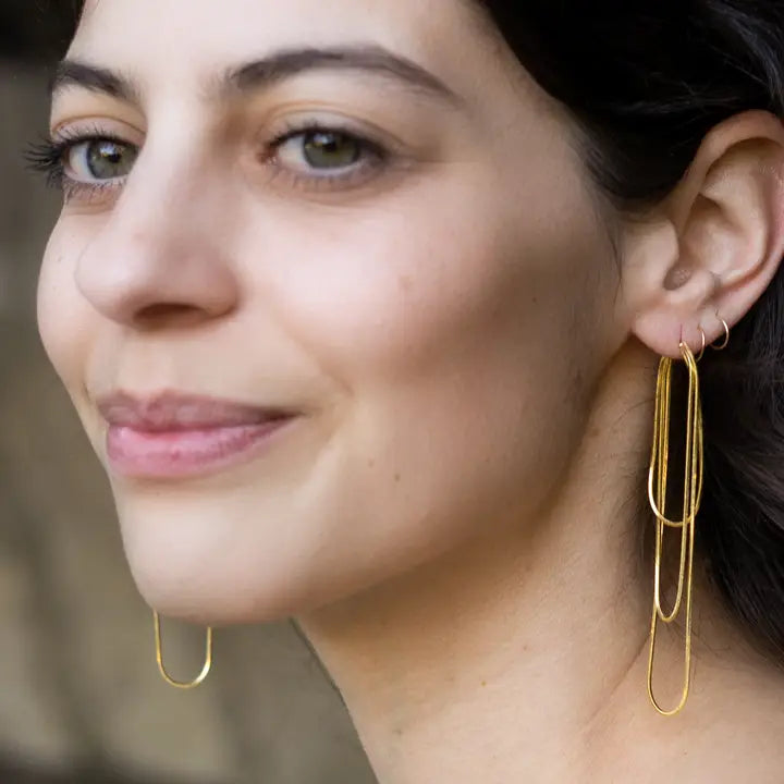 Dangle earrings ethically sourced 