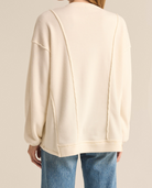 Ivory Sweatshirt Apex Ethical Boutique