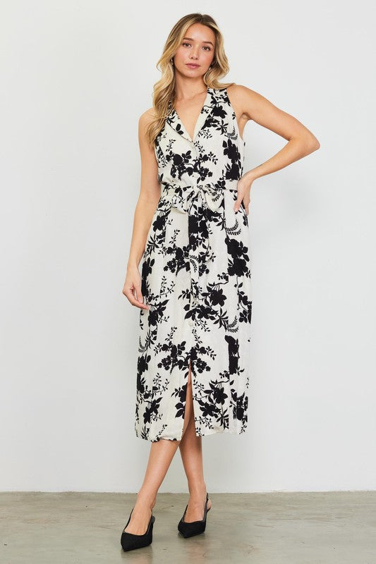 Jacquard Printed Dress Apex Ethical Boutique