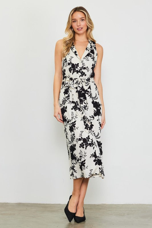 Jacquard Printed Dress Apex Ethical Boutique