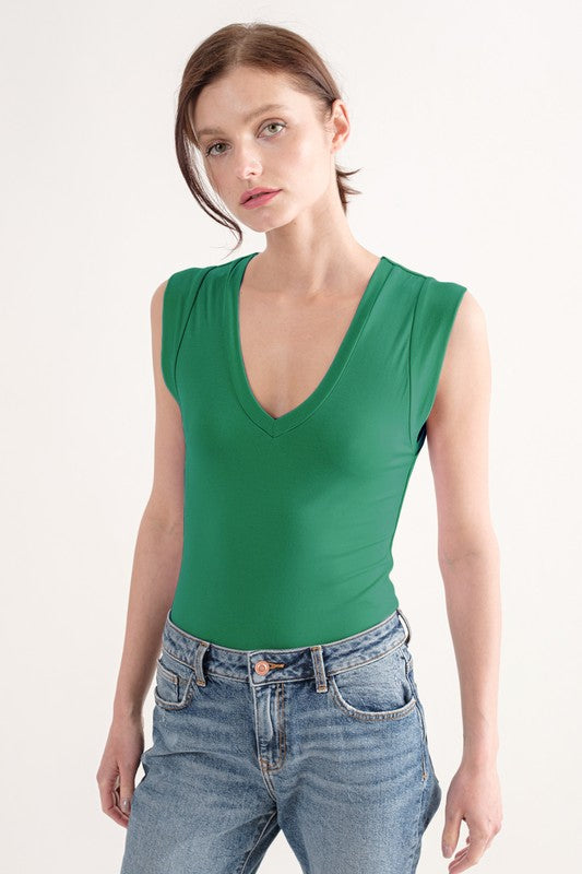 Kelly Green Bodysuit Apex Ethical Boutique