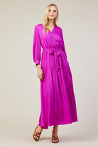 Long Sleeve Orchid Dress Apex Ethical Boutique