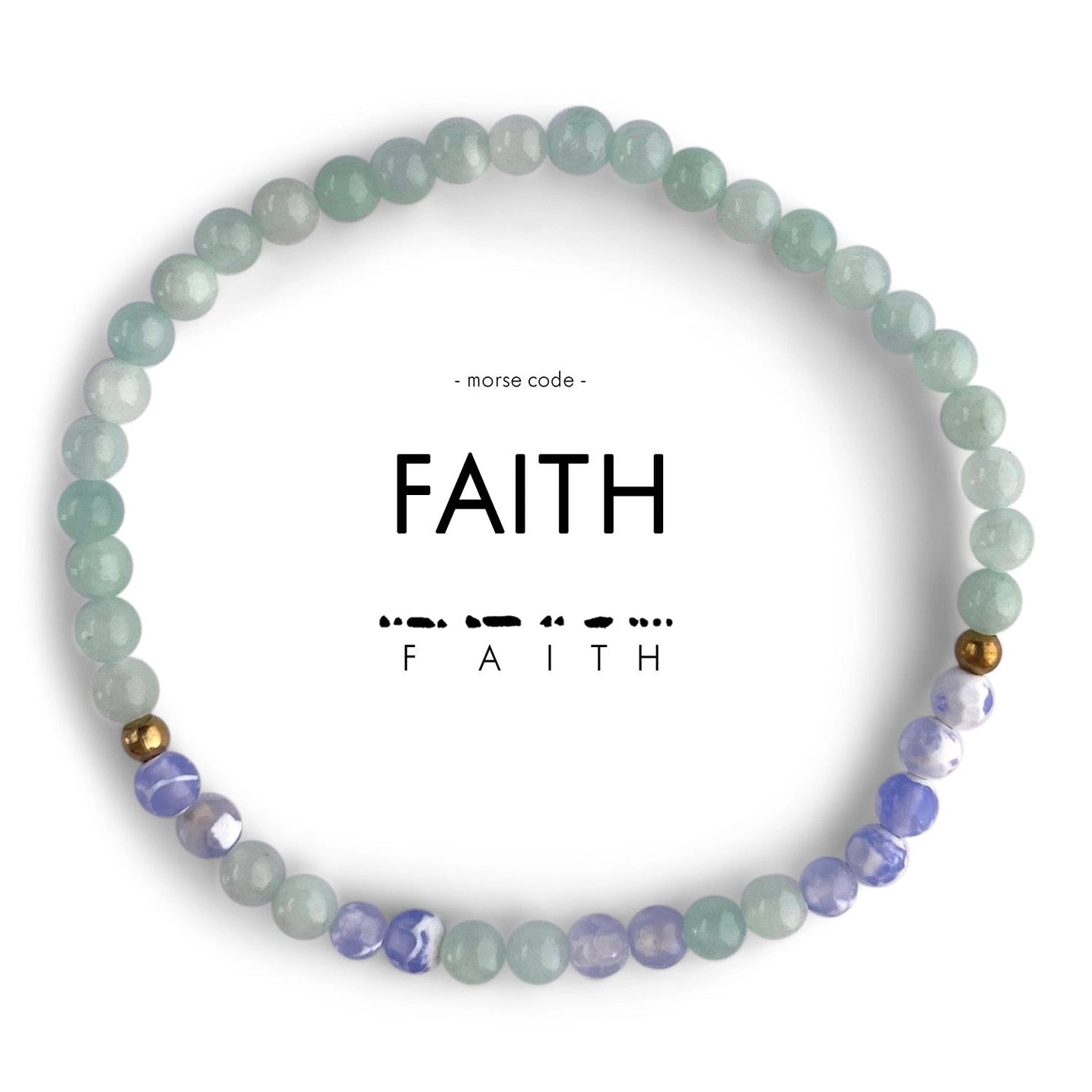 Morse Code Bracelet | Faith