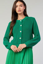 Pine Green Cardigan Apex Ethical Boutique