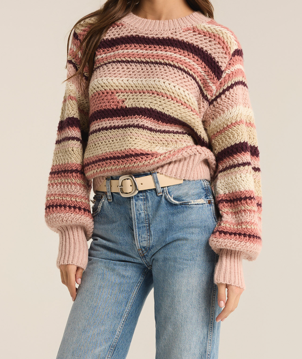 Pink Knit Sweater Apex Ethical Boutique