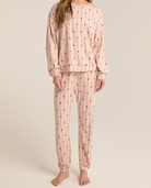 Pink Pinbow Pajama Set Apex Ethical Boutique