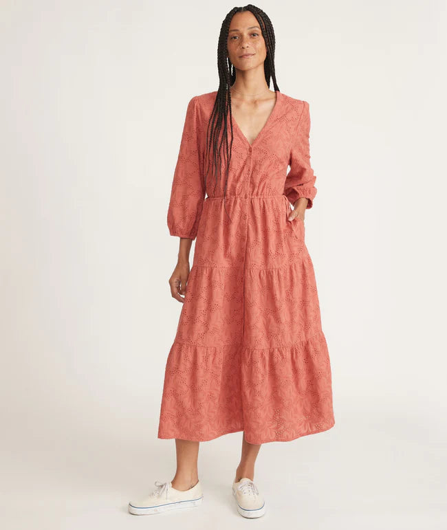 Willow Dress | Mineral Red | ROSE & LEE CO. – Rose & Lee Co