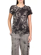 Rose Stencil Top Apex Ethical Boutique