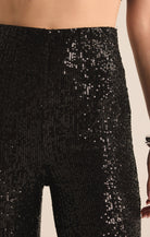 Sequin Black Pants Apex Ethical Boutique