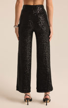 Sequin Black Pants Apex Ethical Boutique