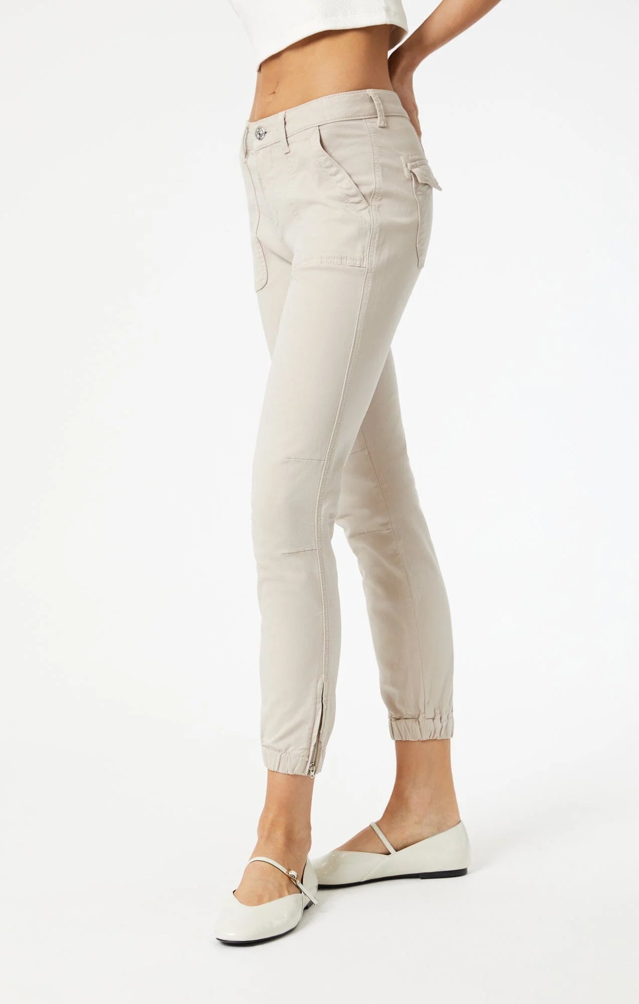 Silver Cargo Pants Apex Ethical Boutique