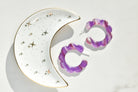 Twilight Petal Hoops