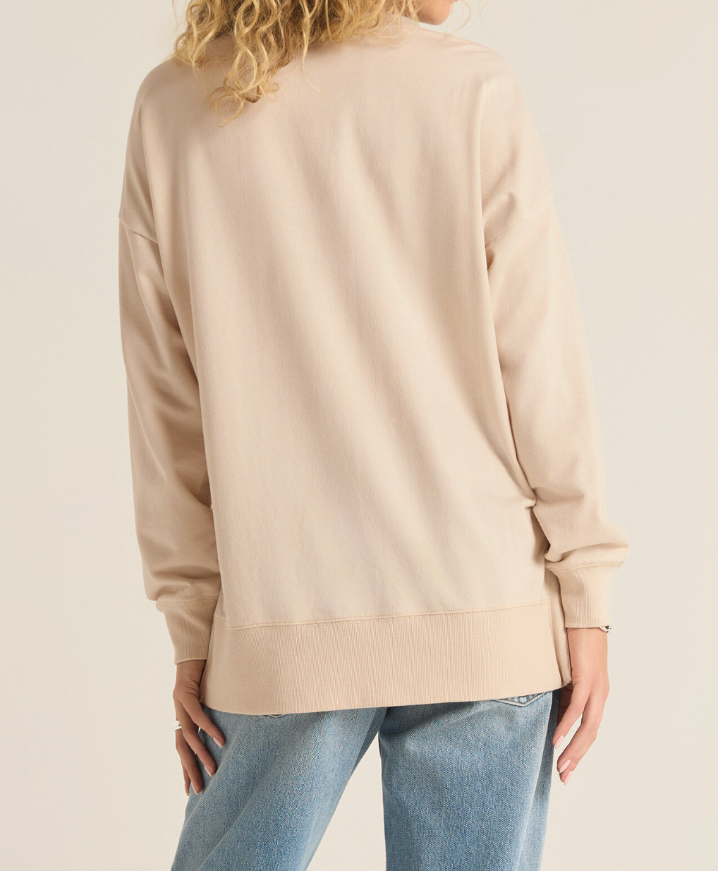 V-Neck Sweatshirt Apex Ethical Boutique