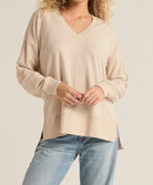 V-Neck Sweatshirt Apex Ethical Boutique